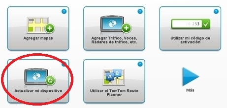 Actualizar firmware Tomtom