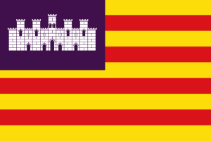 Bandera de las Islas Baleares