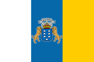 Bandera Islas Canarias