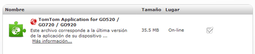 Actualizar firmware Tomtom