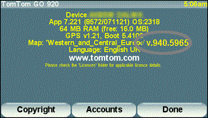 Actualizar firmware Tomtom