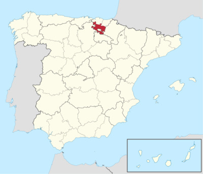 Mapa de Álava