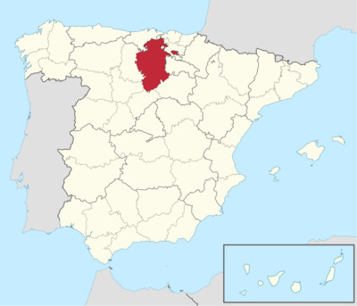 Mapa de Burgos