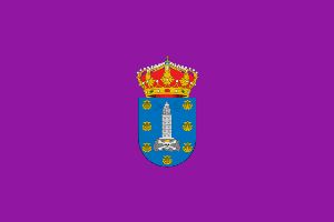 Bandera de La Coruña