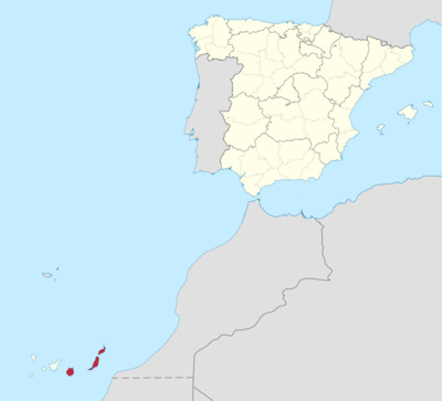 Mapa de Las Palmas