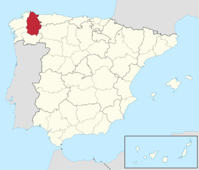 Mapa de Lugo