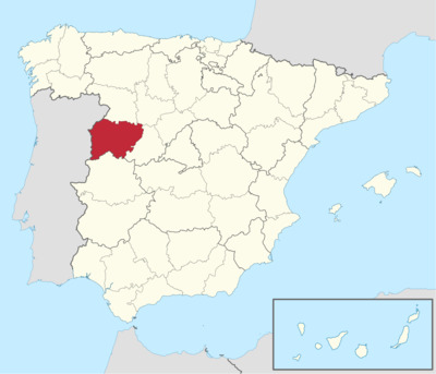 Mapa de Salamanca