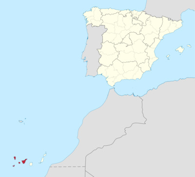 Mapa de Santa Cruz de Tenerife