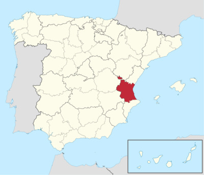Mapa de Valencia