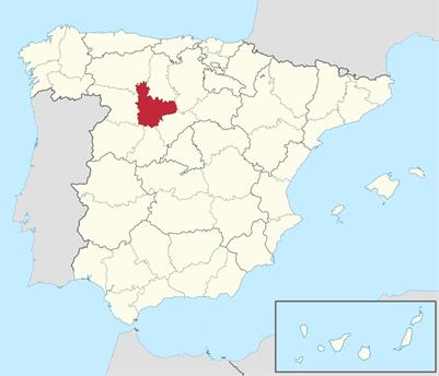 Mapa de Valladolid