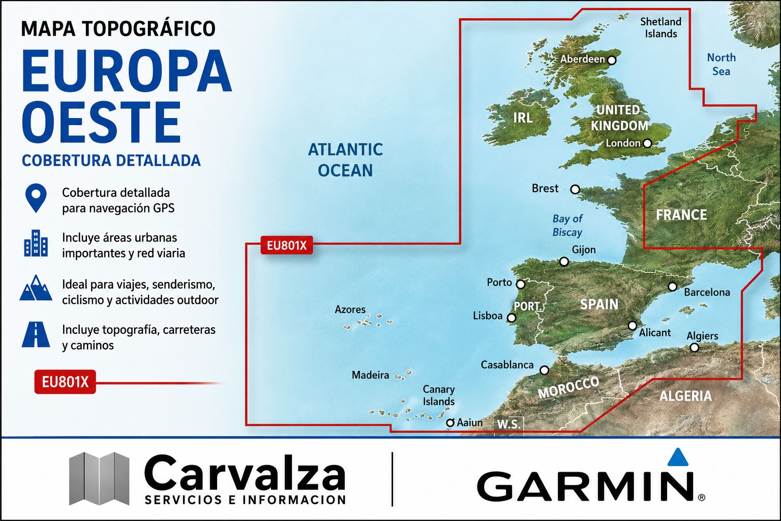 Carta Náutica HEU801X