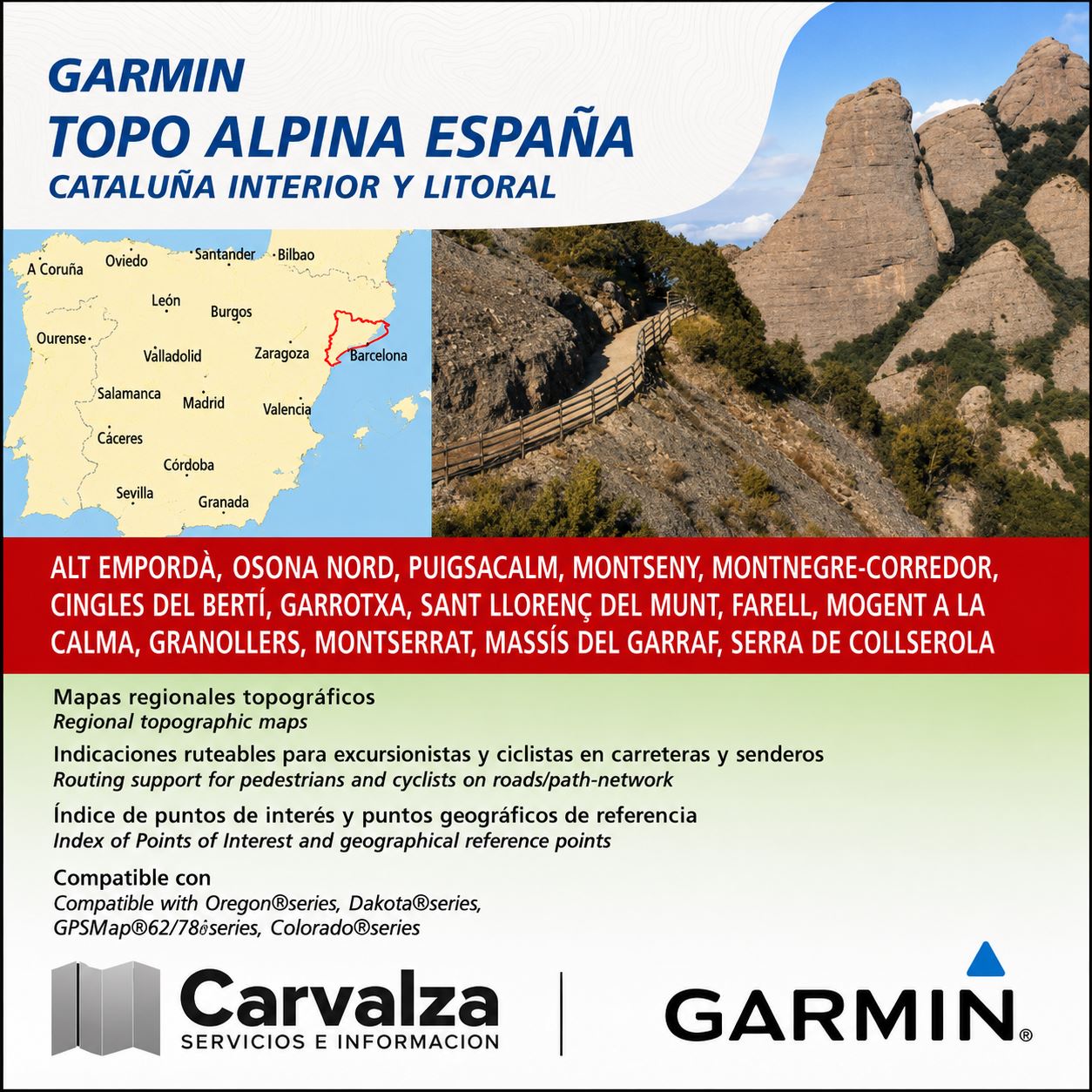 Topo Alpina: Cataluña Interior Litoral