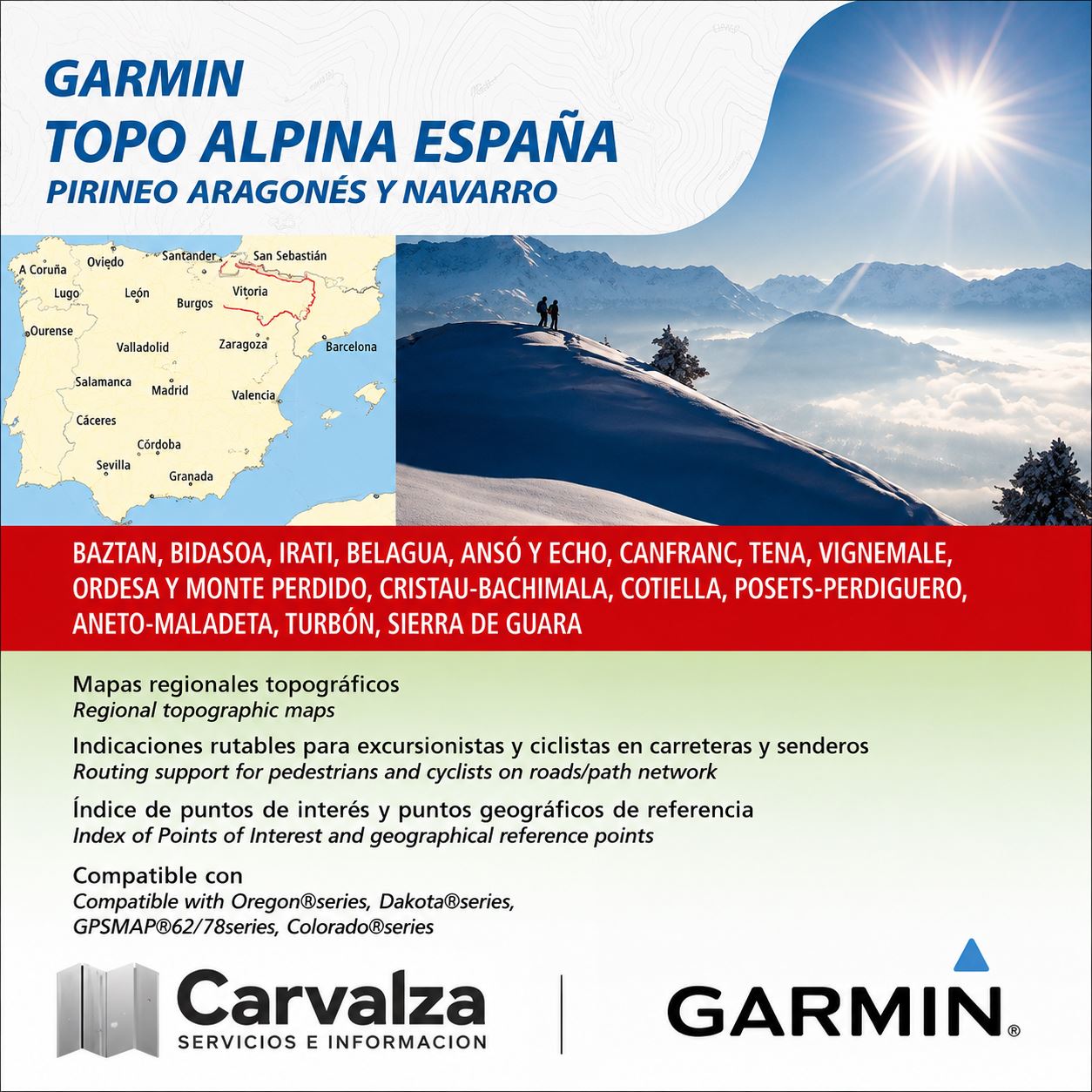 Topo Alpina: Pirineo Aragonés y Navarro